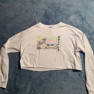 Graphic tee Crop Top
